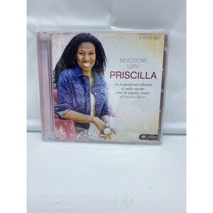 Devotions With Priscilla New Sealed (2014, 2-Disc CD Worship/Scripture) Unopened